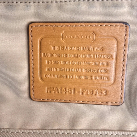 Coach colorblock  small leather crossbody bag - Picture 11 of 16